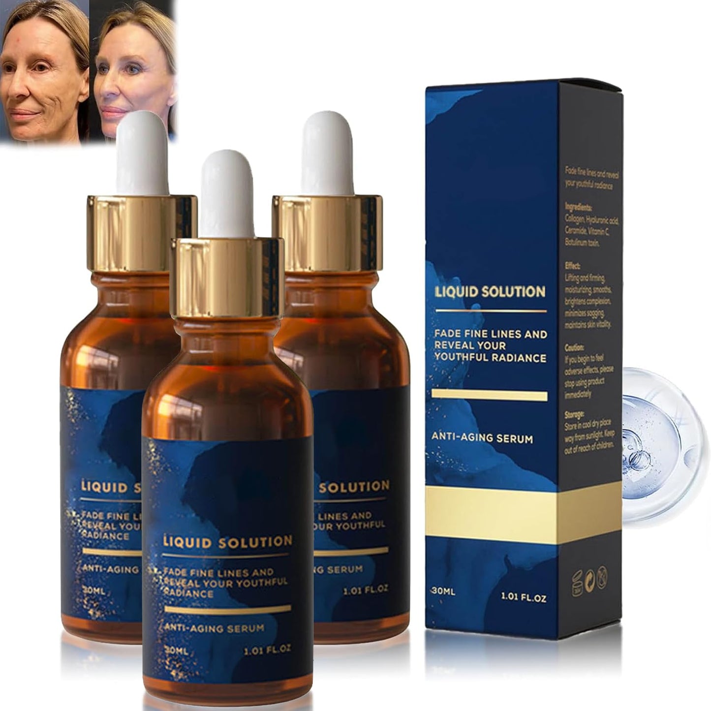 Ser anti riduri cu efect de lifting Botox