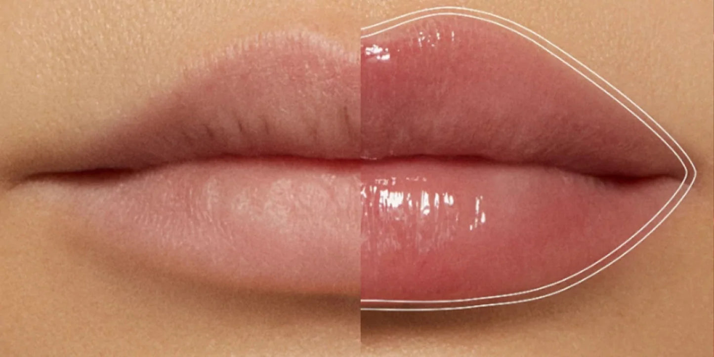 Luciu pentru volumul buzelor